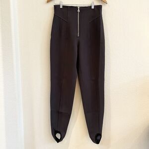 Vintage Nordica‎ Technical Women’s Stirrup Winter Pants Italy size 44/ 10 Black